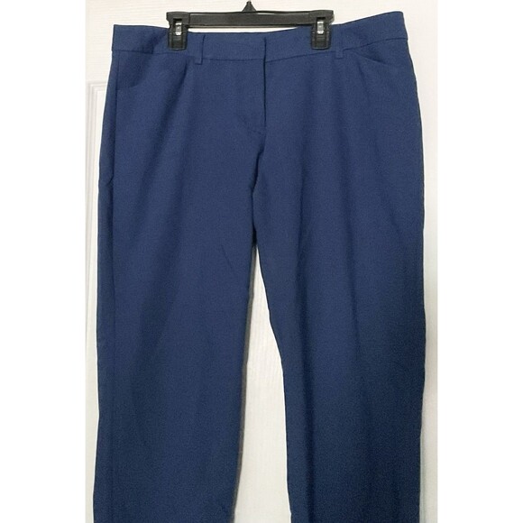 Express Women's Editor Ankle Pants Size 10R, Blue - Picture 2 of 6